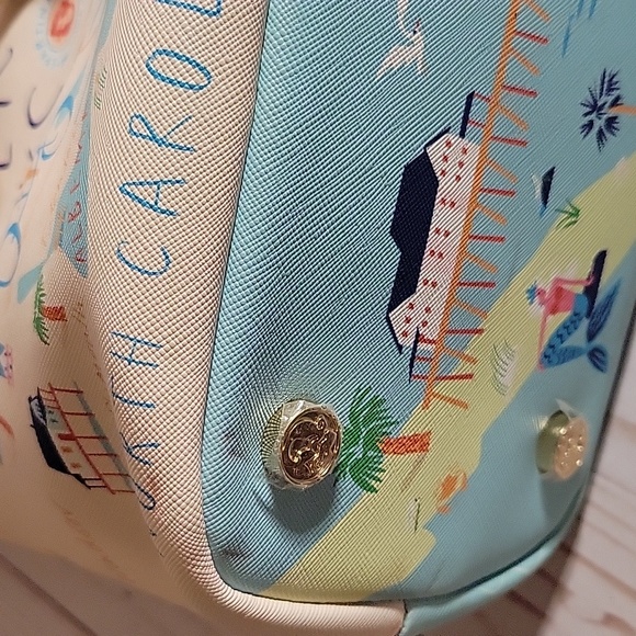 Spartina 449 Outer Banks Map Tote - Multicolor - Picture 9 of 16